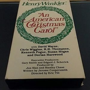 "AN AMERICAN CHRISTMAS CAROL" VHS TAPE